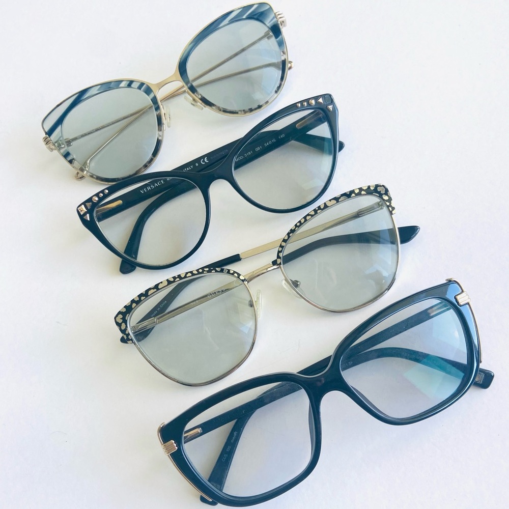 Dior, Versace, Designer Glasses Frames Lot of 4